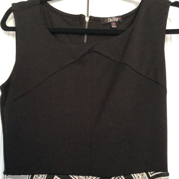 Cute BeBop black and white dress size M - Picture 4 of 8